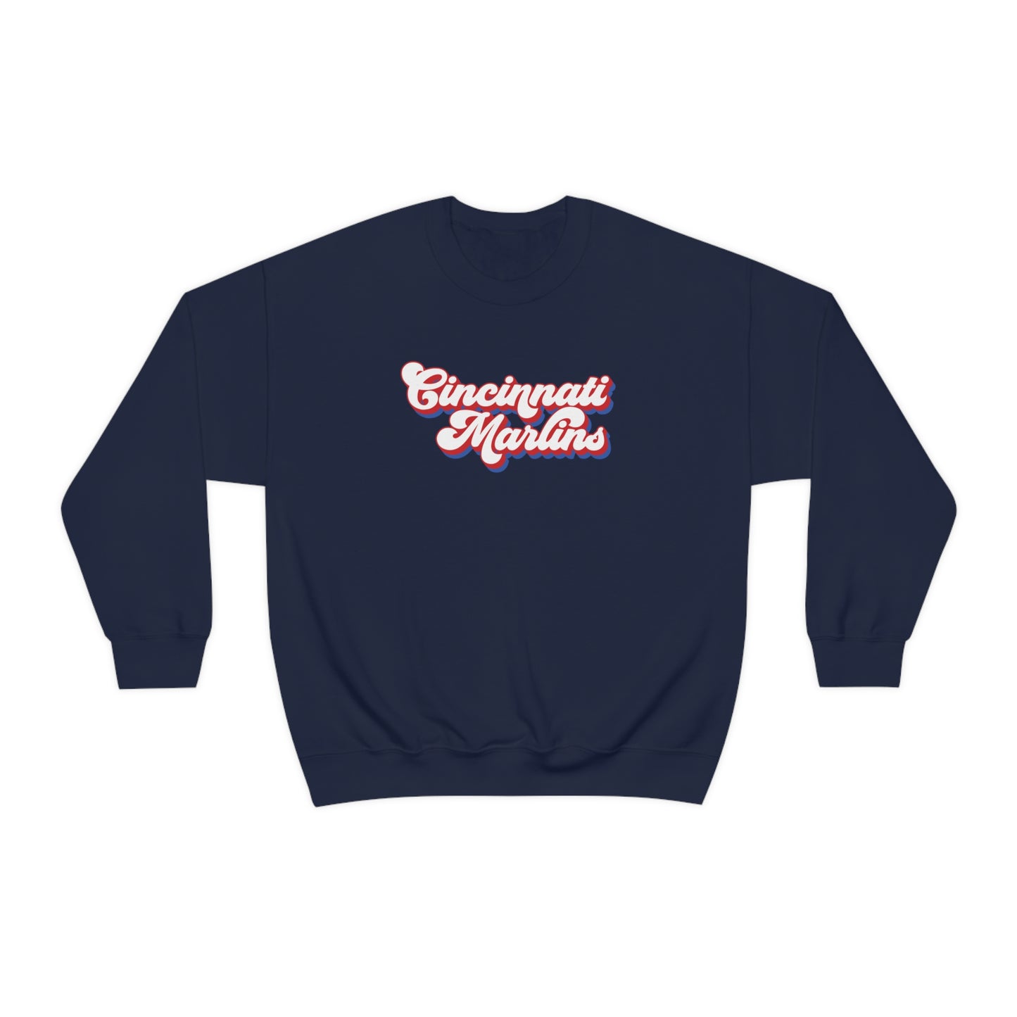 Marlins Retro Unisex Crewneck Sweatshirt