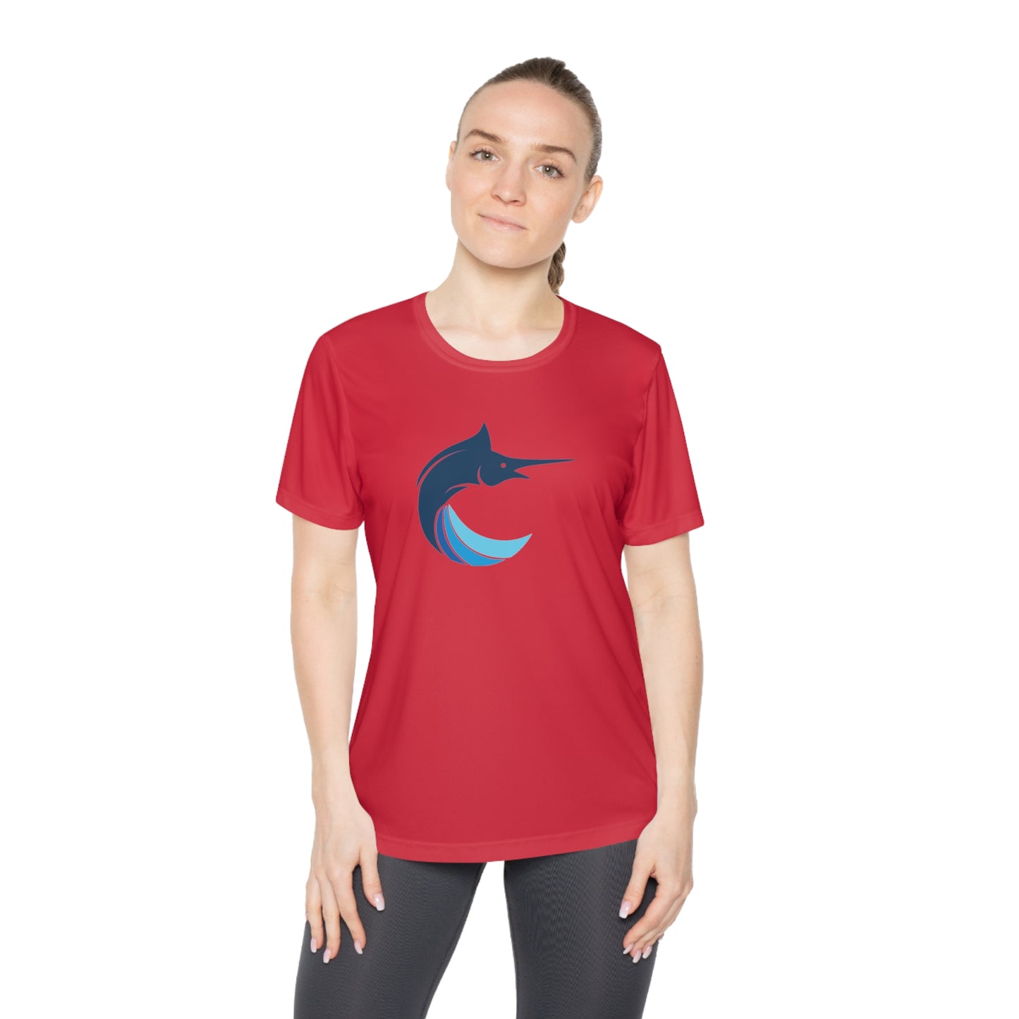 Ladies Marlins Performance Tee