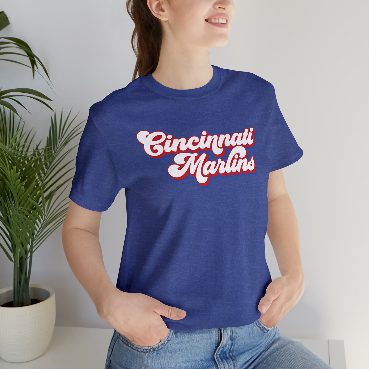 Retro Marlins Short Sleeve Tee