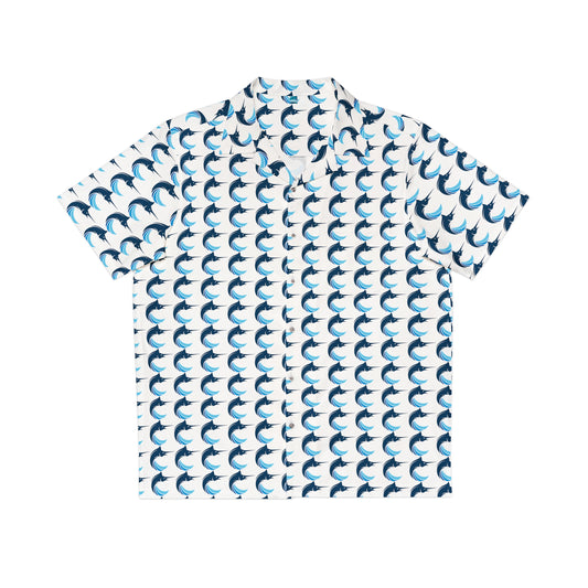 Men's Marlins Hawaiian Shirt