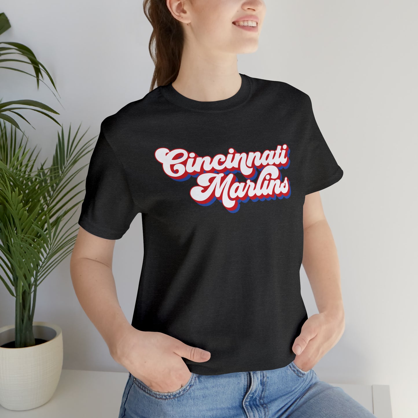 Retro Marlins Short Sleeve Tee