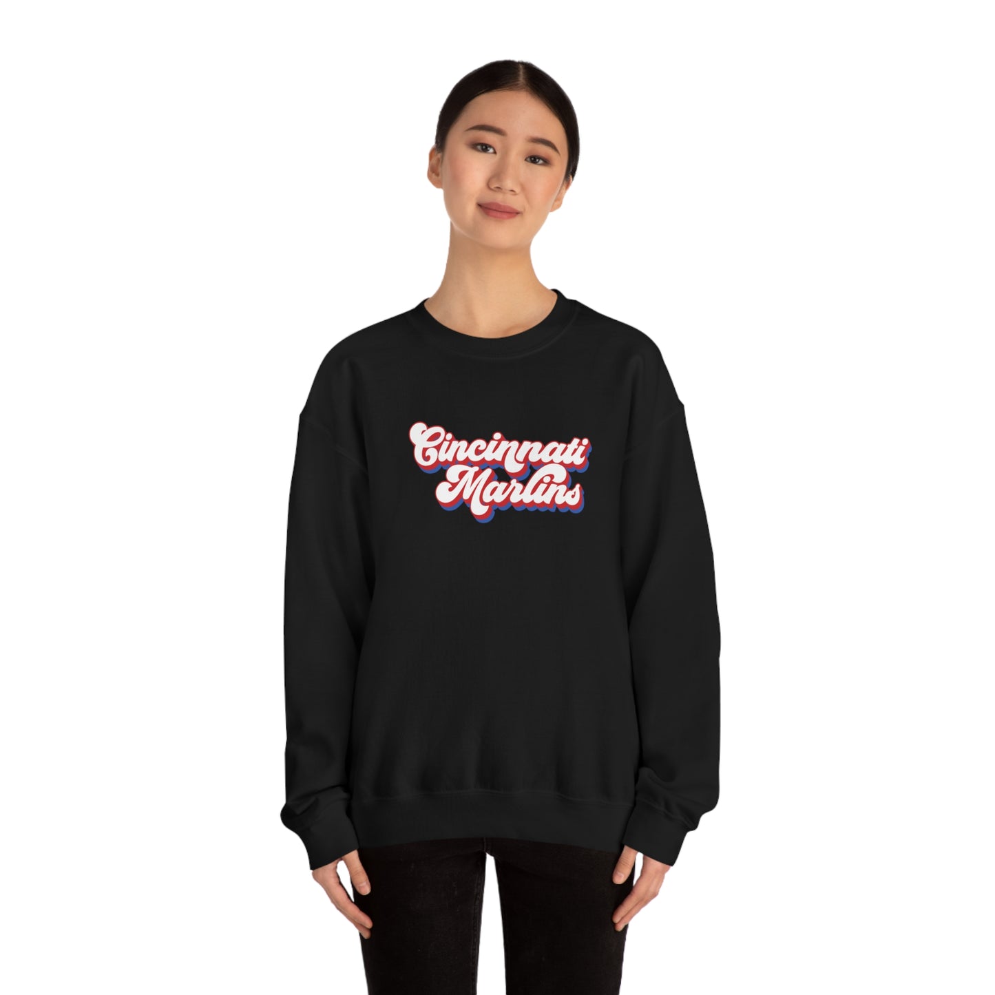 Marlins Retro Unisex Crewneck Sweatshirt