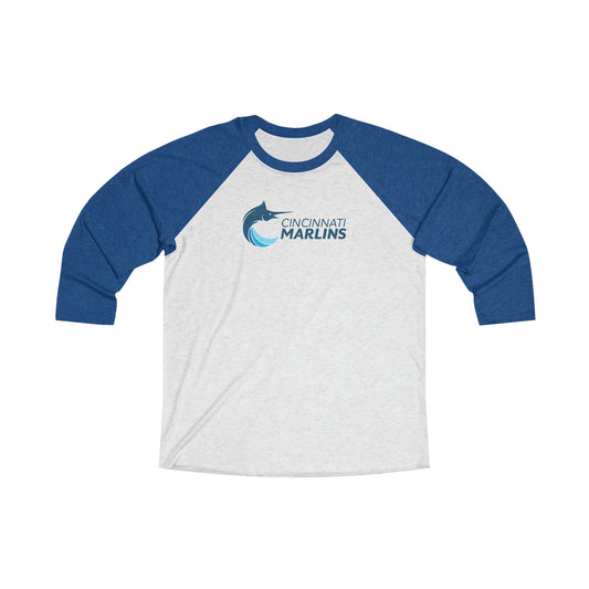 Unisex Tri-Blend 3\4 Raglan Tee