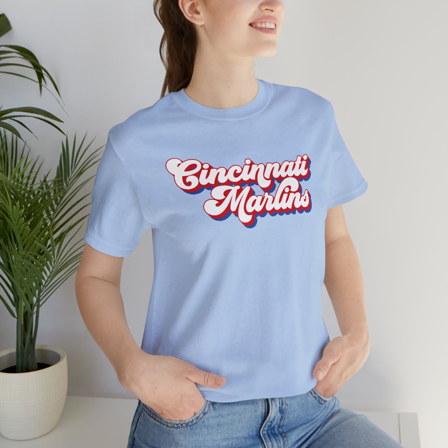 Retro Marlins Short Sleeve Tee