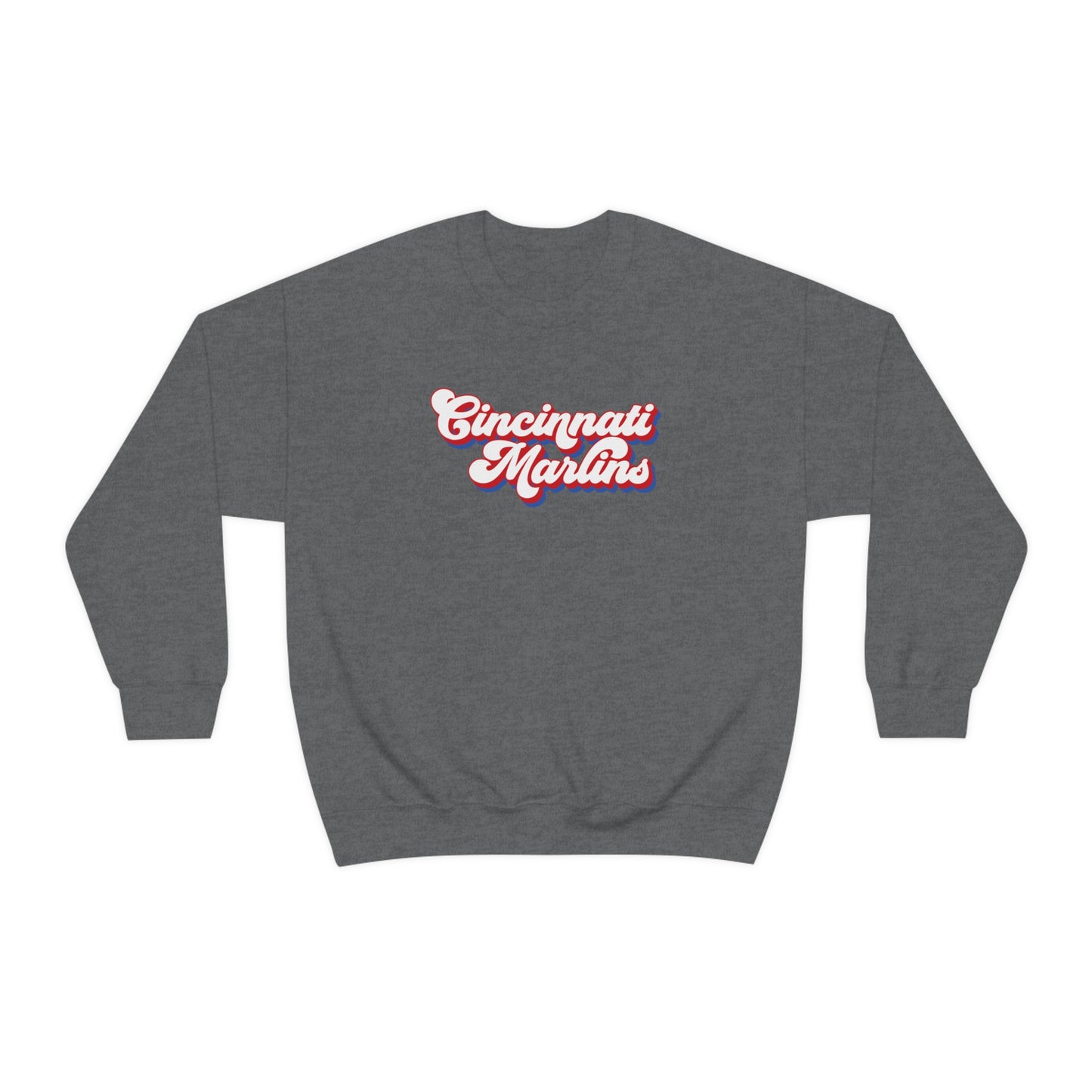 Marlins Retro Unisex Crewneck Sweatshirt