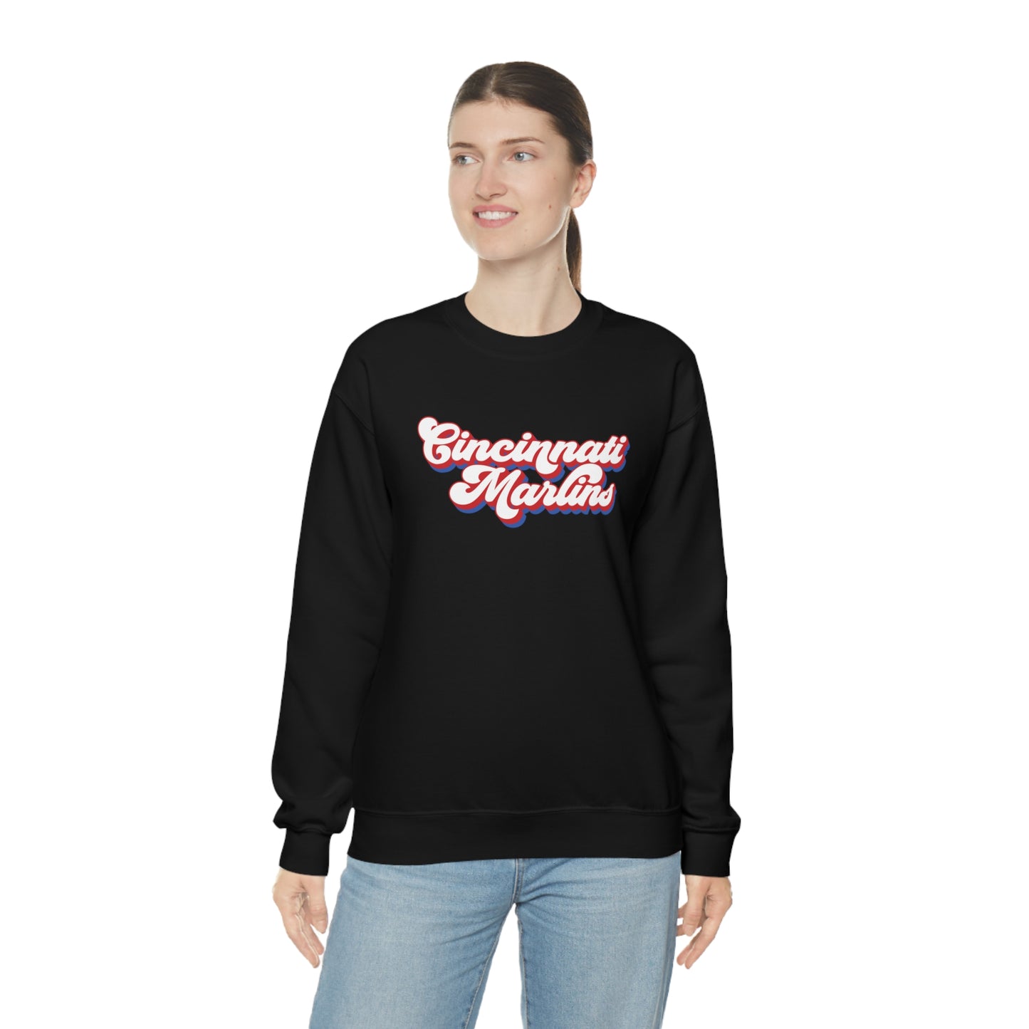Marlins Retro Unisex Crewneck Sweatshirt
