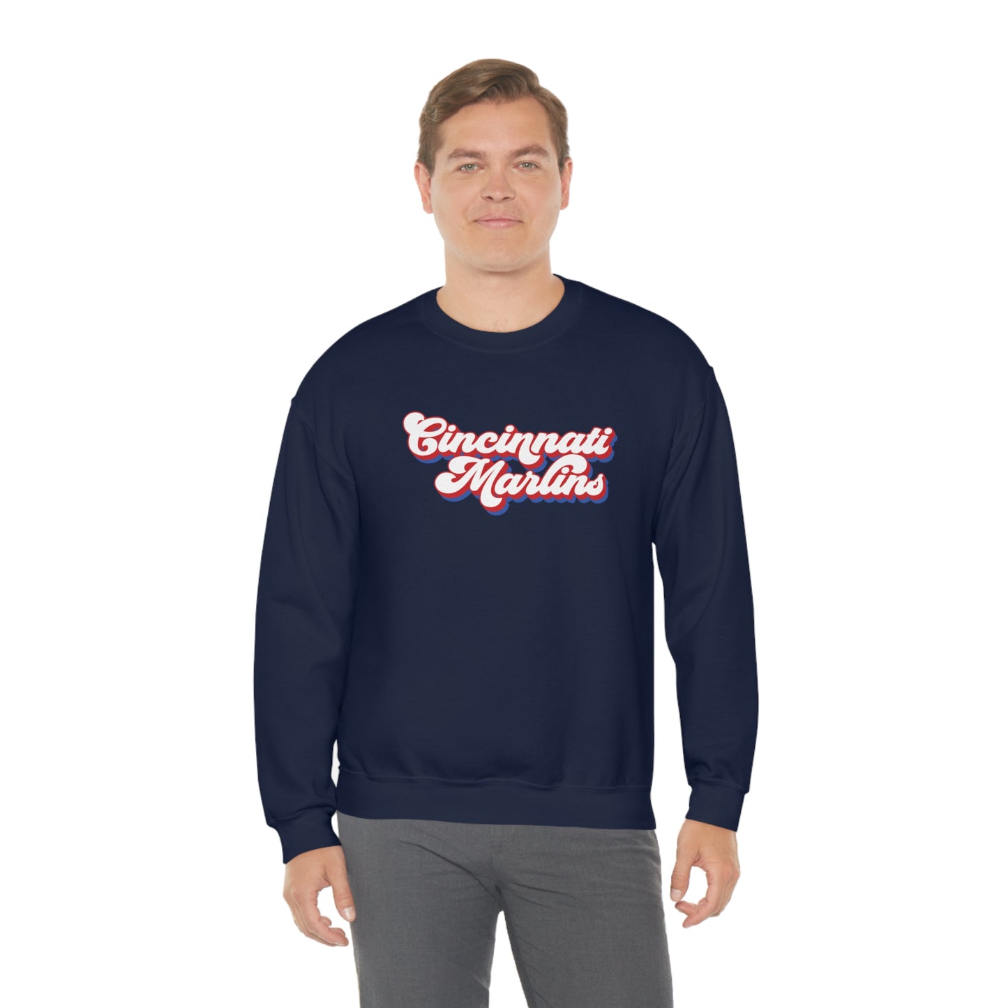 Marlins Retro Unisex Crewneck Sweatshirt