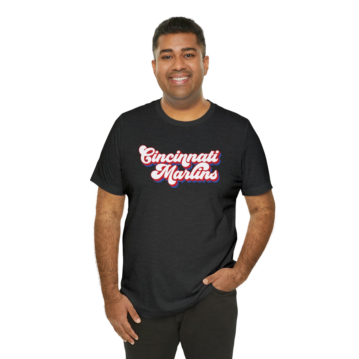 Retro Marlins Short Sleeve Tee