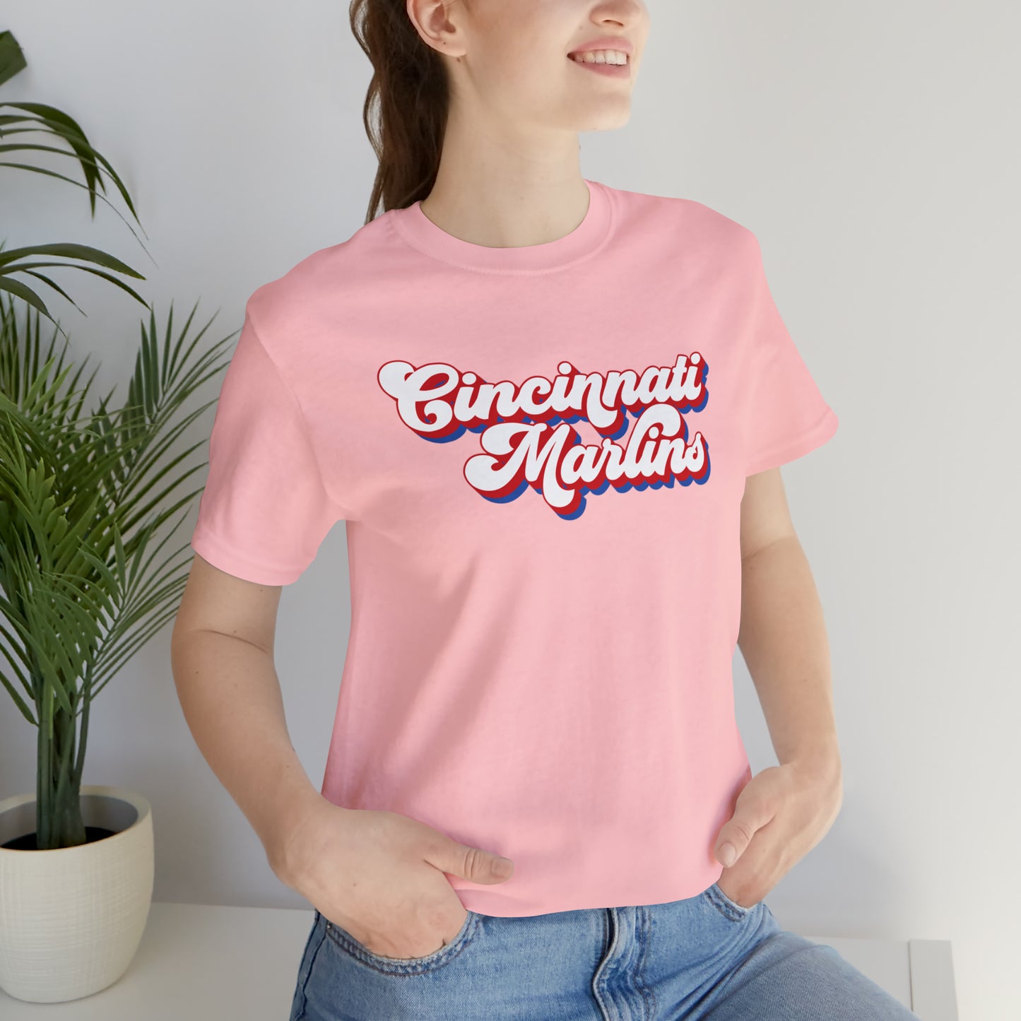 Retro Marlins Short Sleeve Tee