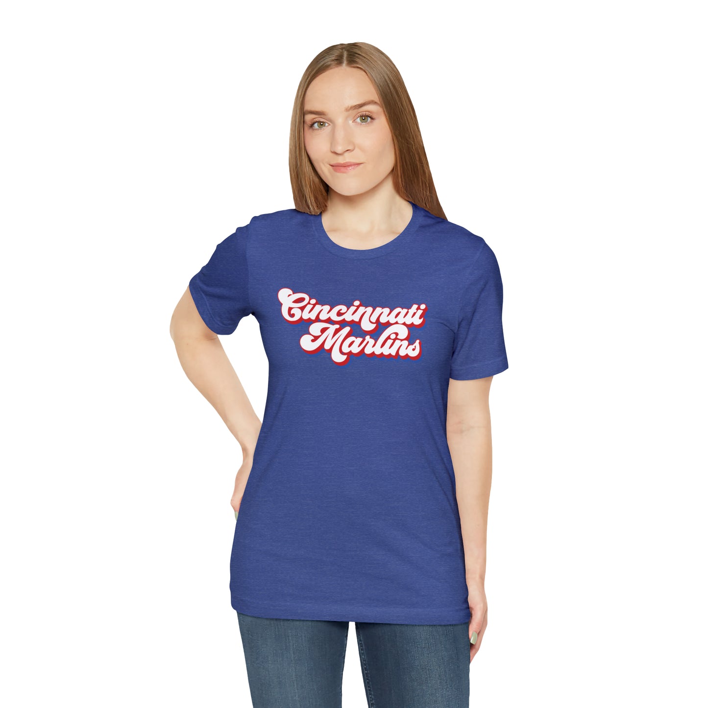 Retro Marlins Short Sleeve Tee