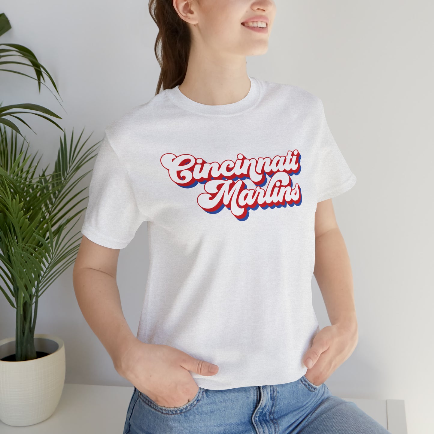 Retro Marlins Short Sleeve Tee