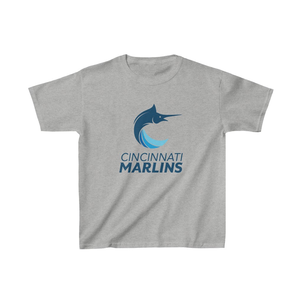 Kids Marlins Heavy Cotton Tee