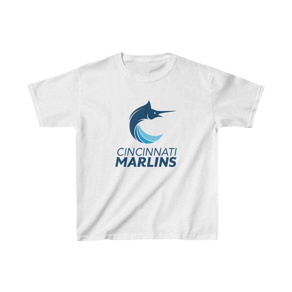 Kids Marlins Heavy Cotton Tee