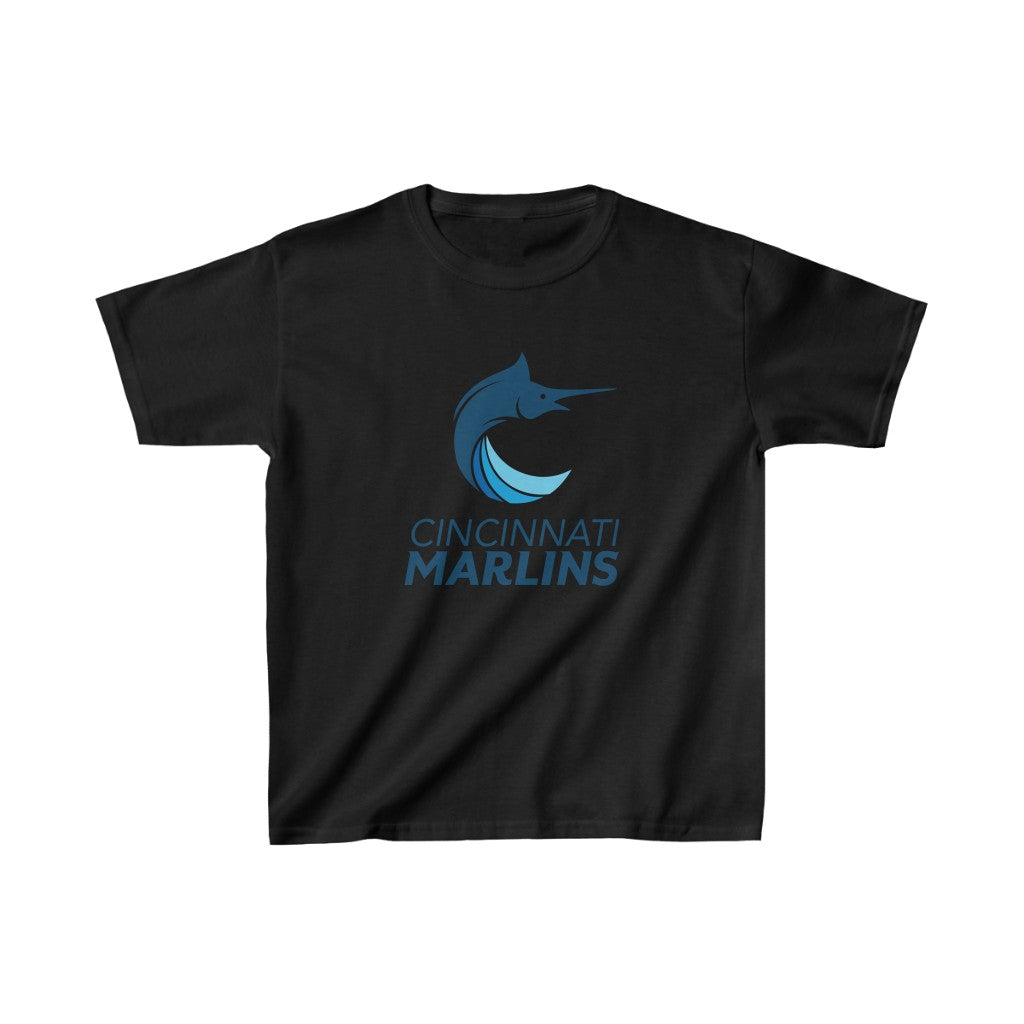 Kids Marlins Heavy Cotton Tee