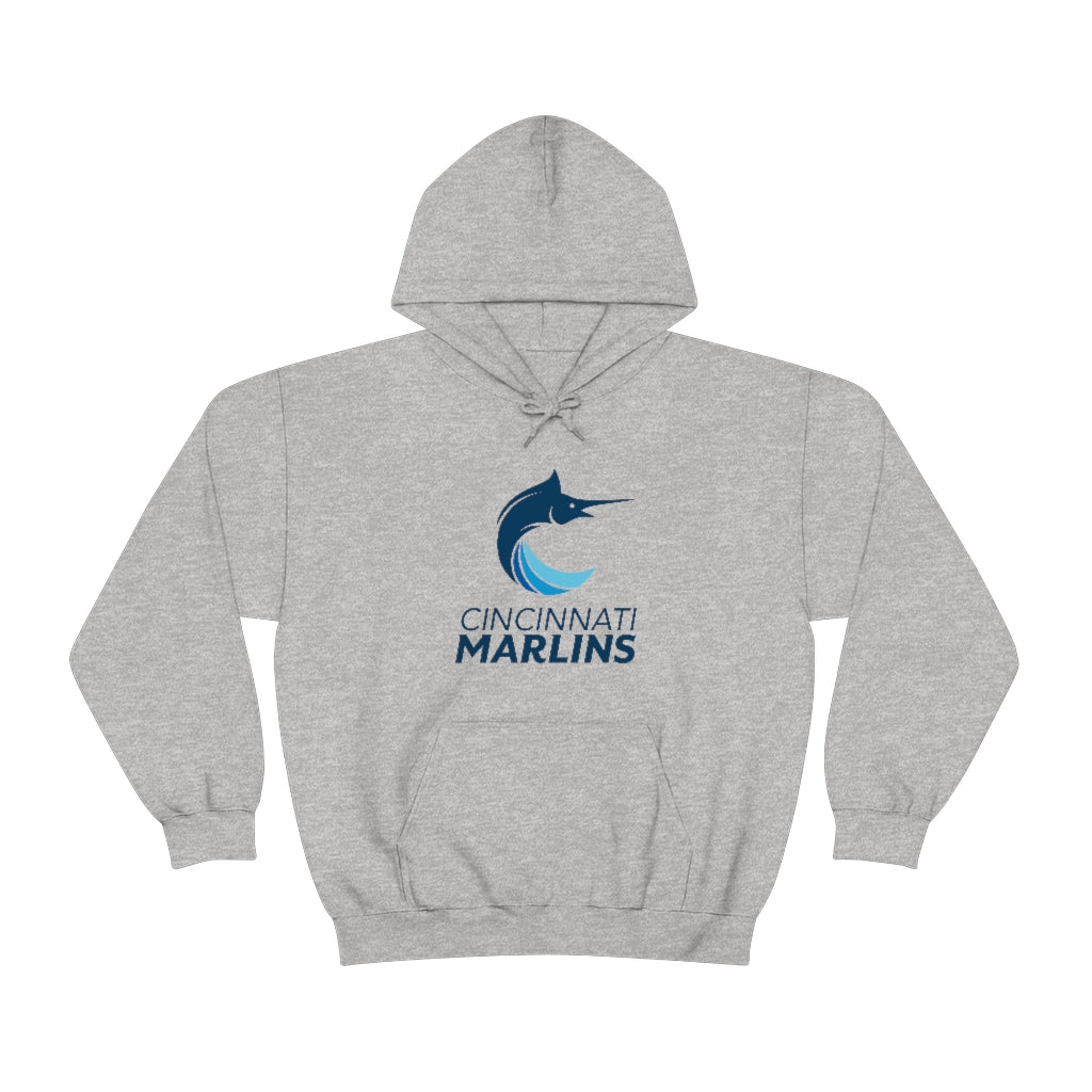 Marlins Heavy Blend Hooded Sweatshirt