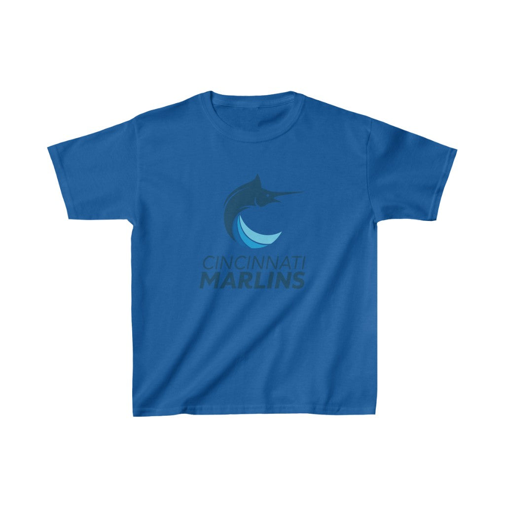 Kids Marlins Heavy Cotton Tee