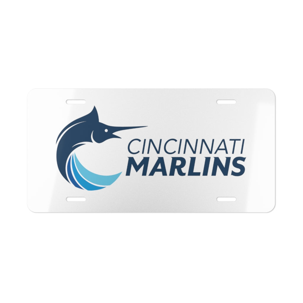 Marlin Vanity Plate