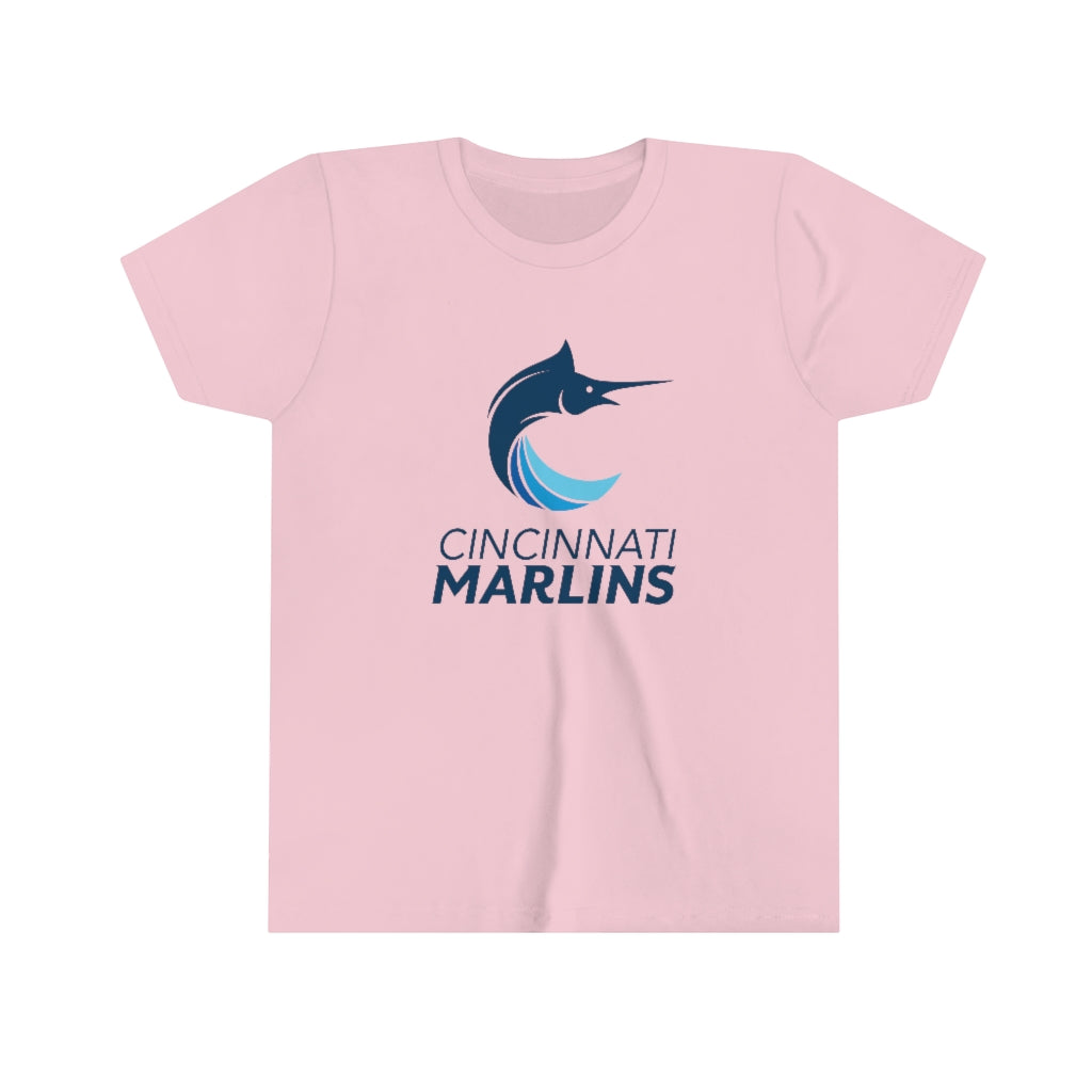 Youth Marlins Soft Cotton Tee