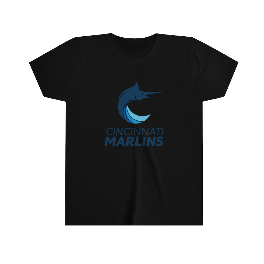 Youth Marlins Soft Cotton Tee