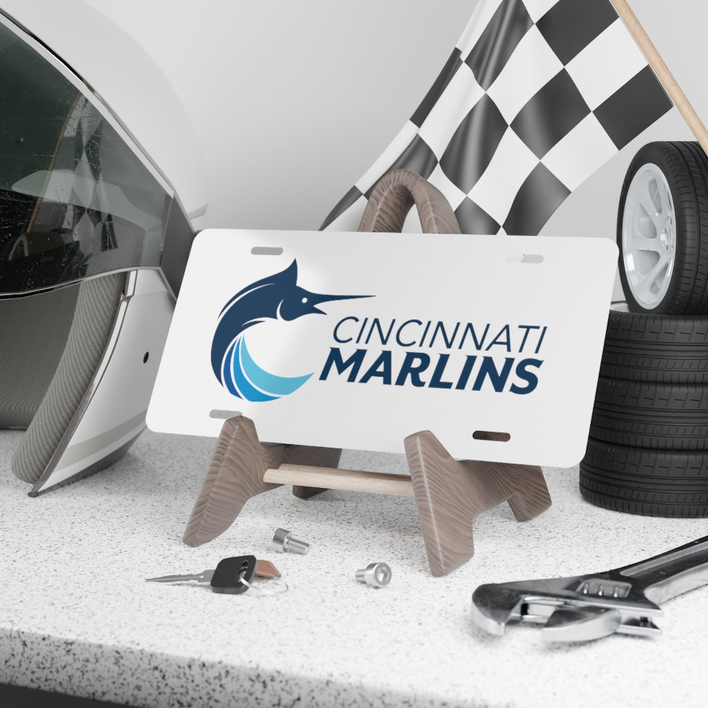 Marlin Vanity Plate