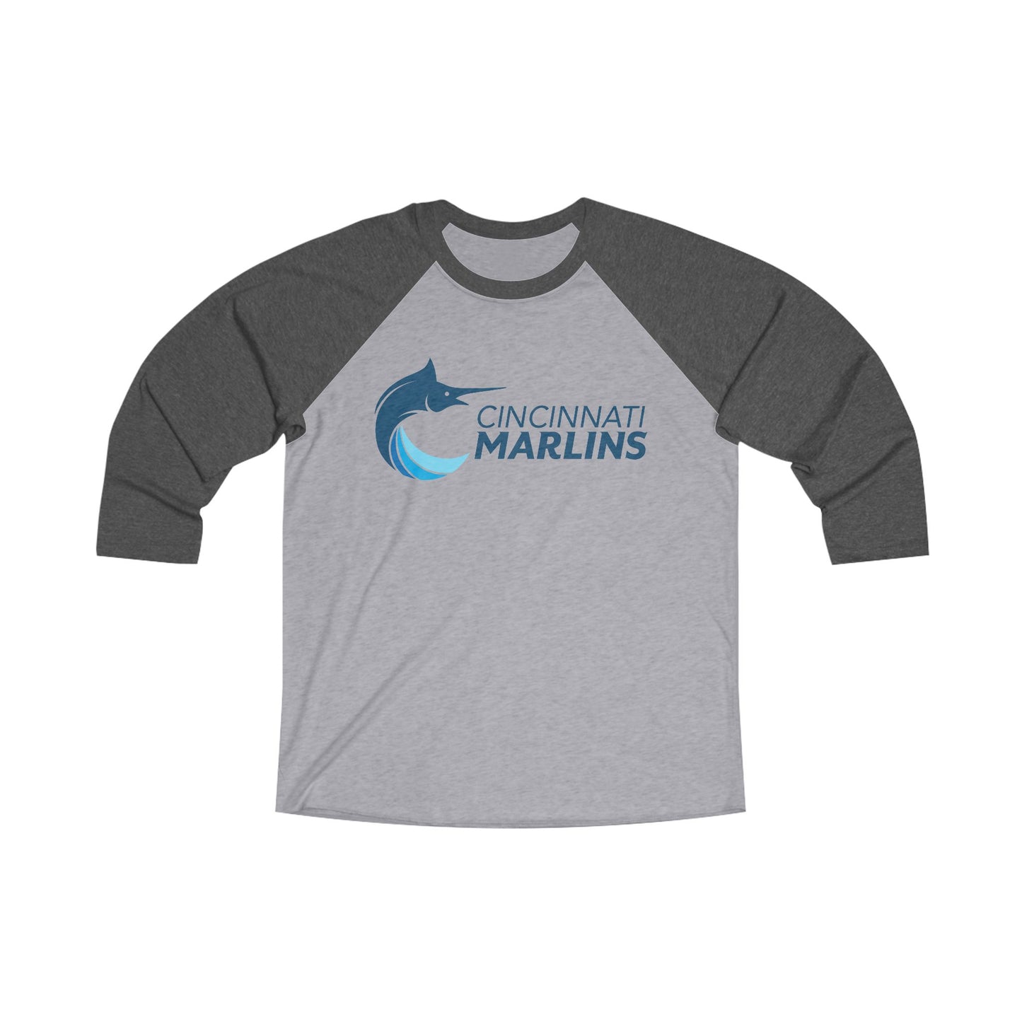 Unisex Tri-Blend 3\4 Raglan Tee