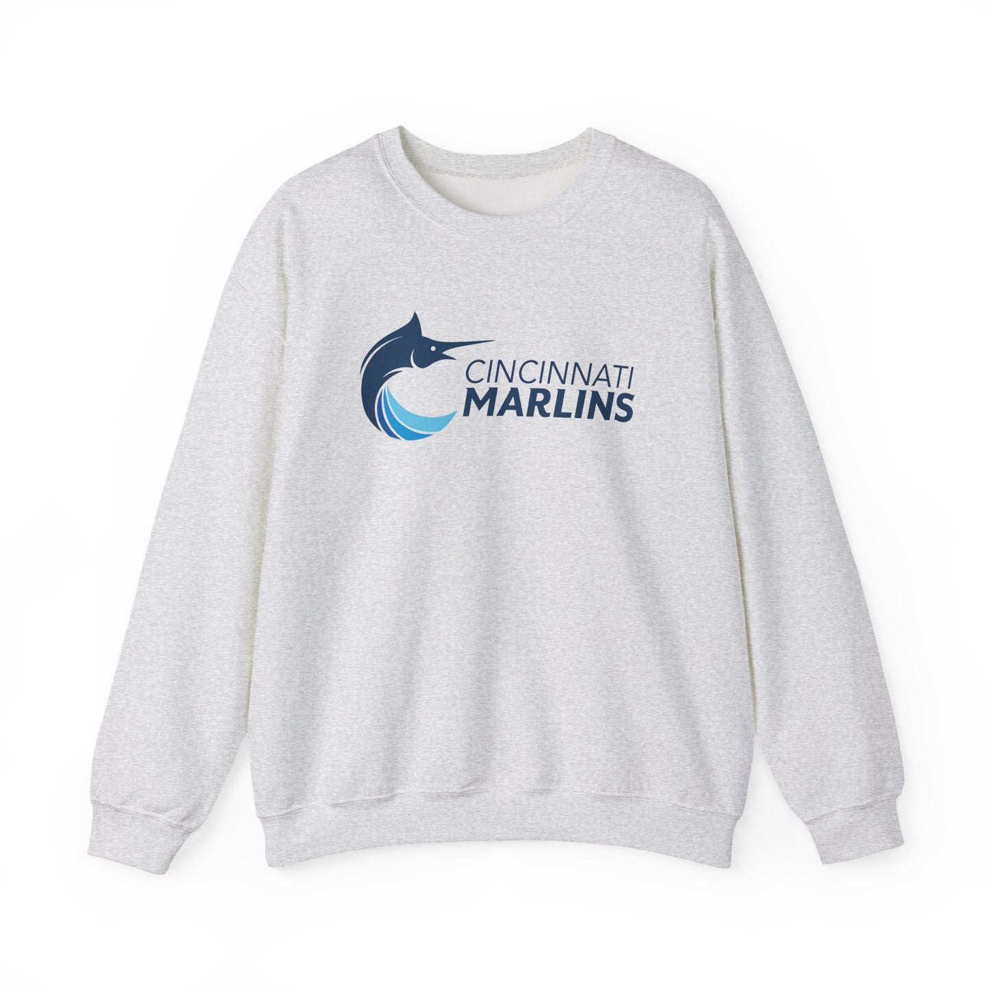 Marlins Heavy Blend Crewneck Sweatshirt