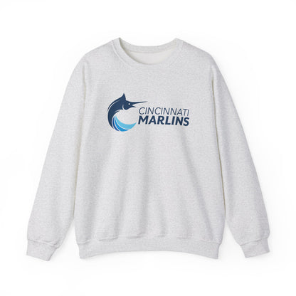 Marlins Heavy Blend Crewneck Sweatshirt