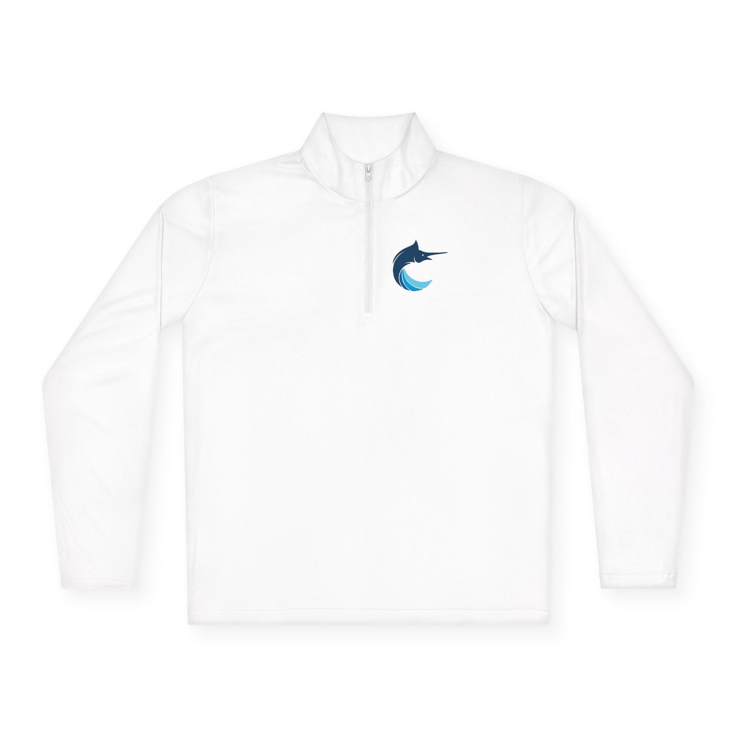 Unisex Marlins Q-Zip Pullover
