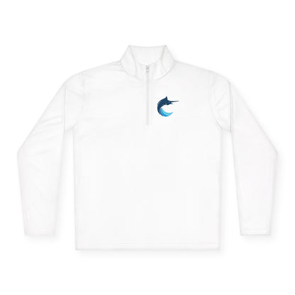 Unisex Marlins Q-Zip Pullover