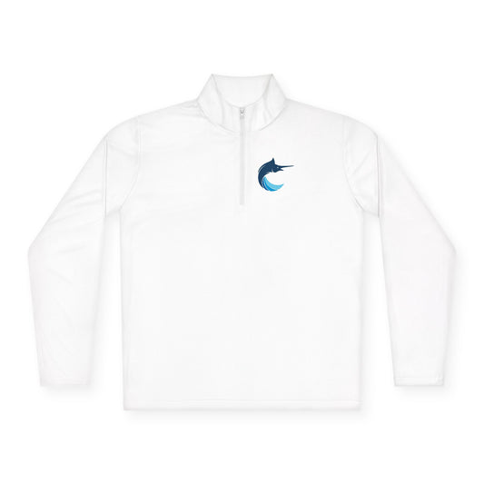 Unisex Marlins Q-Zip Pullover