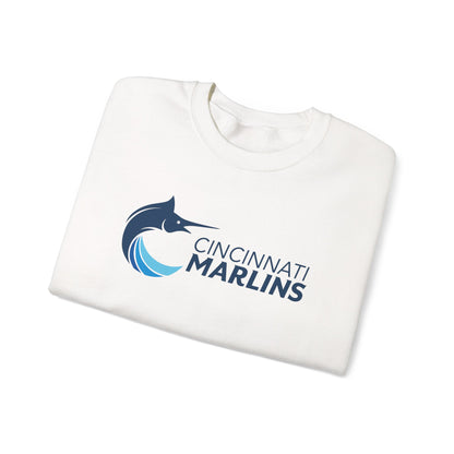 Marlins Heavy Blend Crewneck Sweatshirt