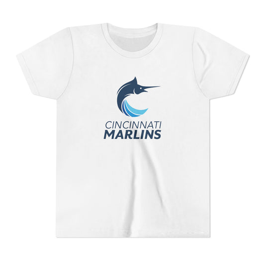 Youth Marlins Short Sleeve Tee