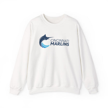 Marlins Heavy Blend Crewneck Sweatshirt