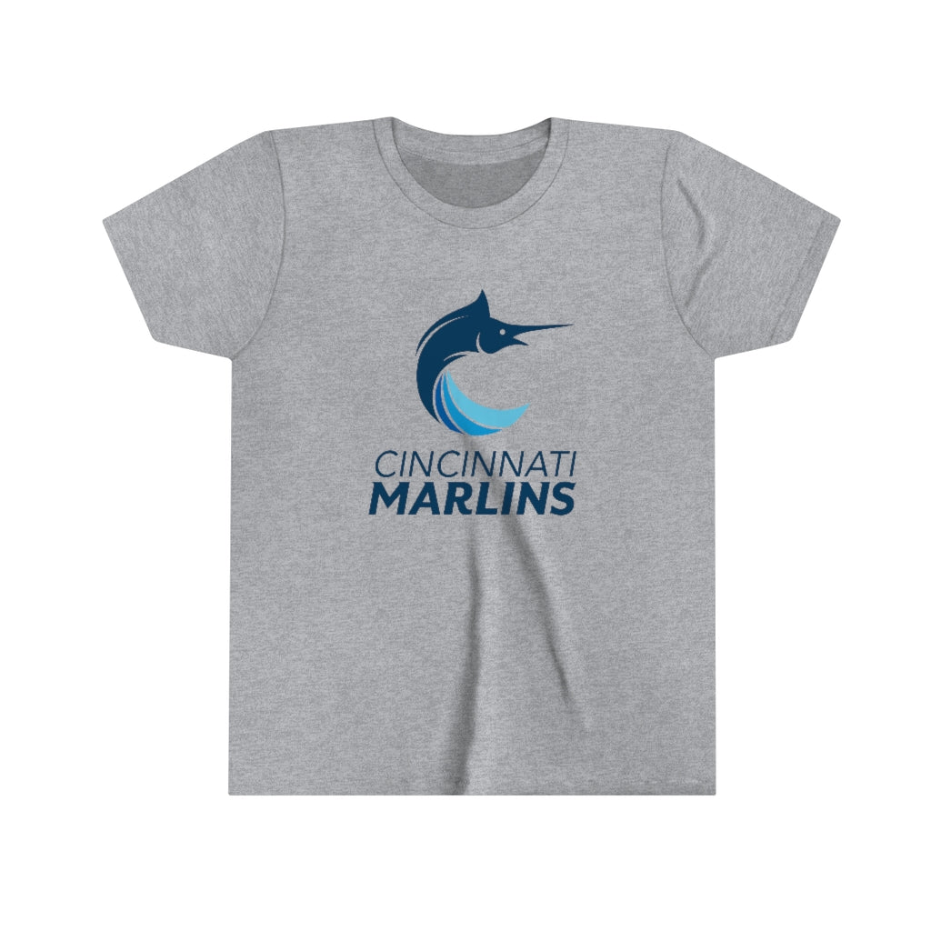 Youth Marlins Soft Cotton Tee