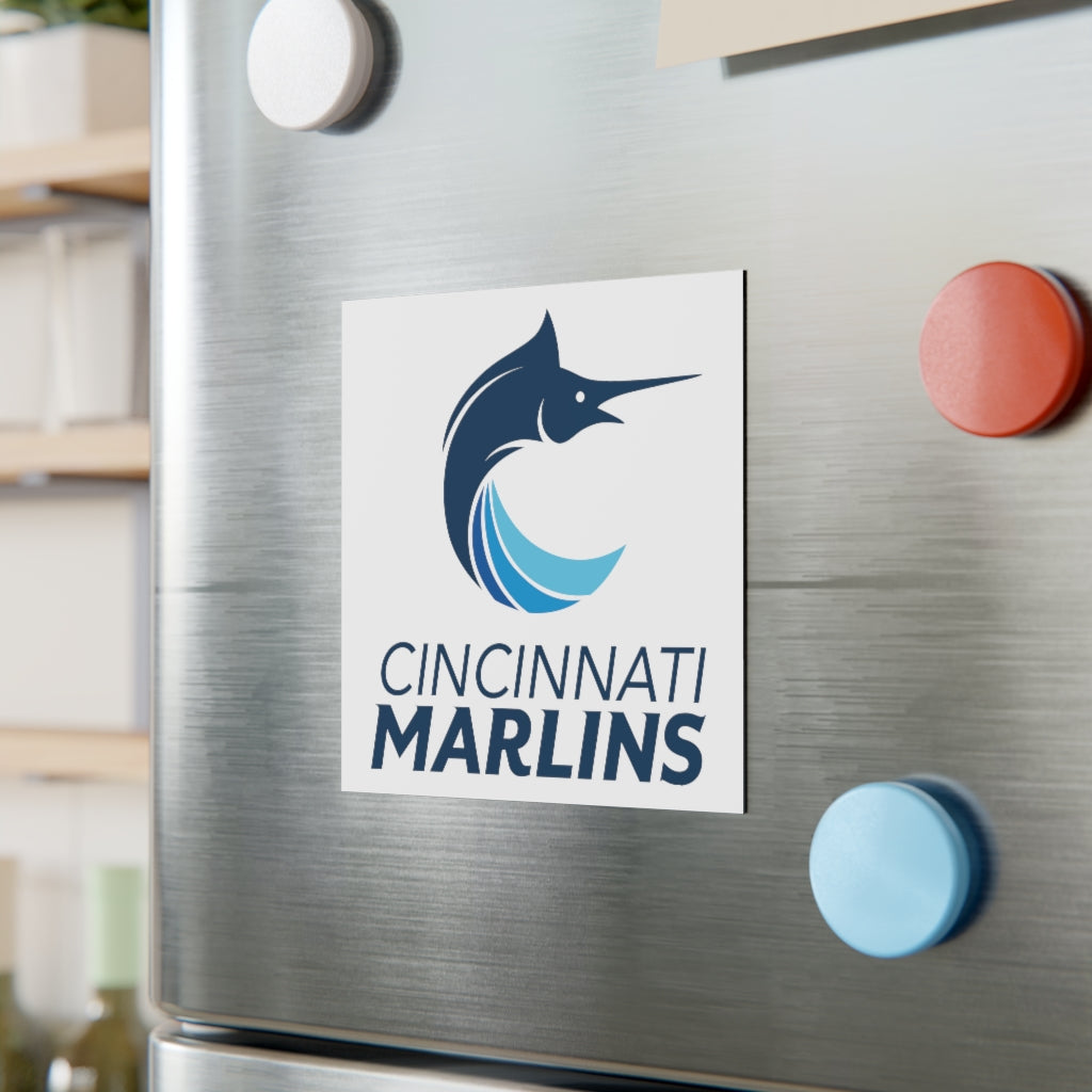 Marlins Car Magnet